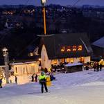 Skihütte beleuchtet Willi Kreutel